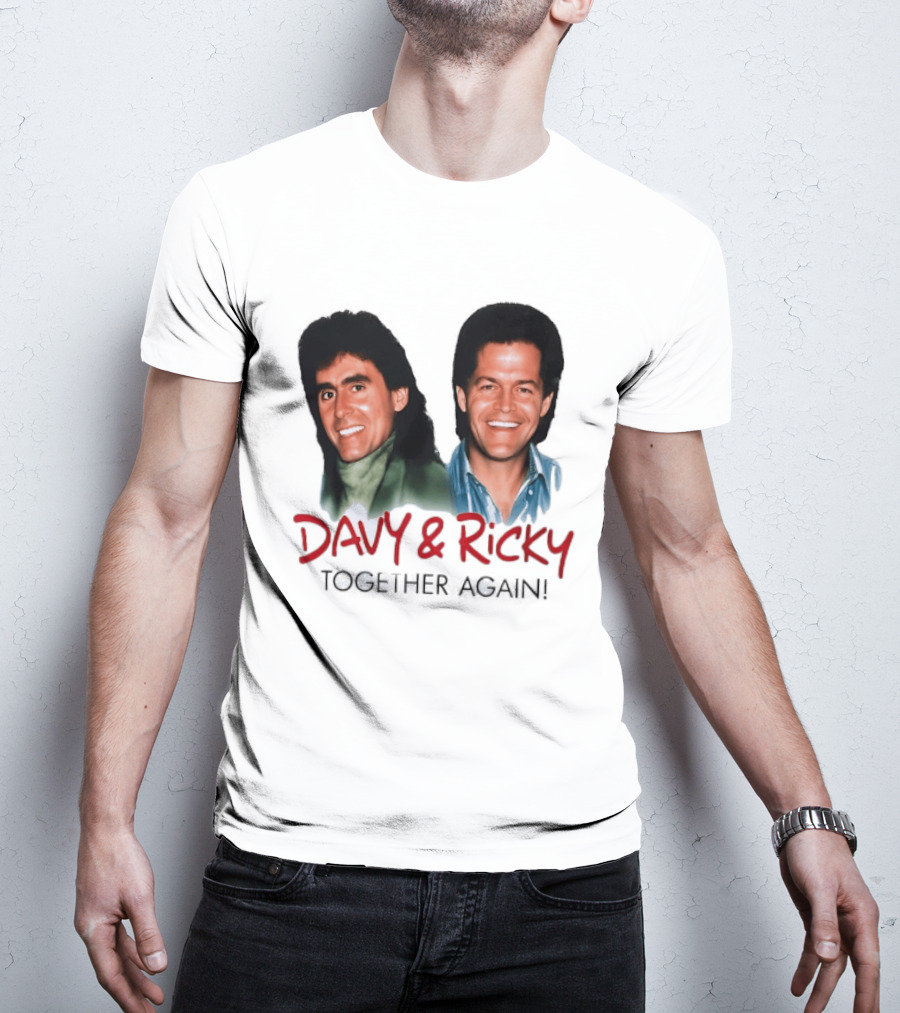 Davy & Ricky Together Again Music Legends T-Shirt