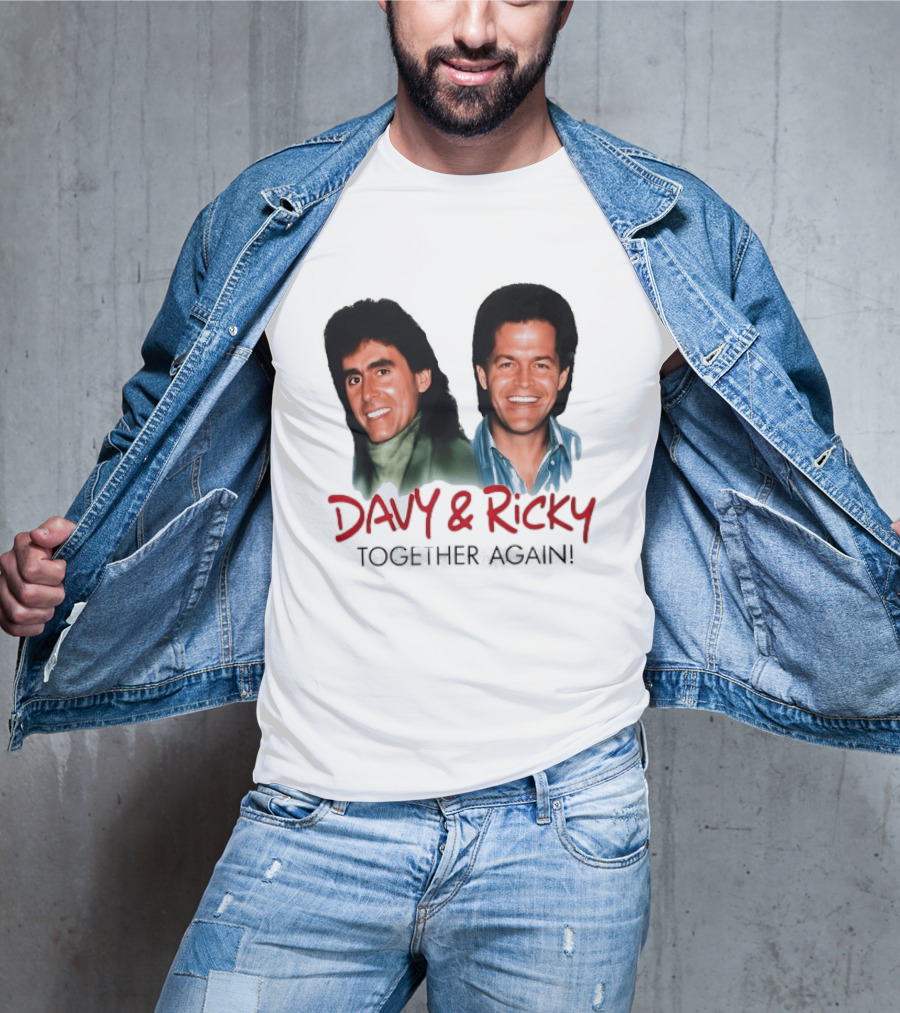 Davy & Ricky Together Again Music Legends T-Shirt
