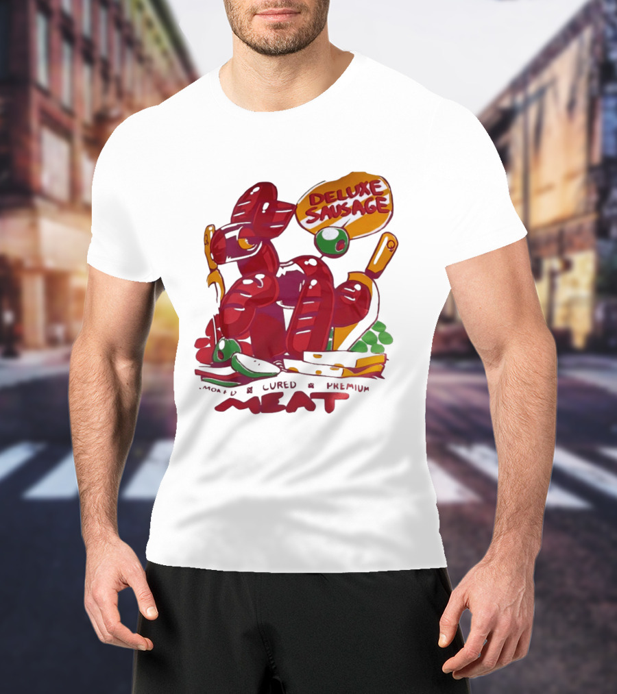 Deluxe Sausage Cured Premium Meat T-Shirt