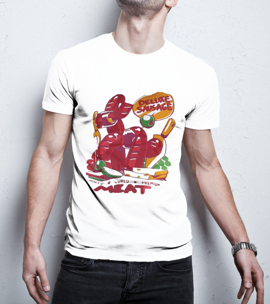 Deluxe Sausage Cured Premium Meat T-Shirt