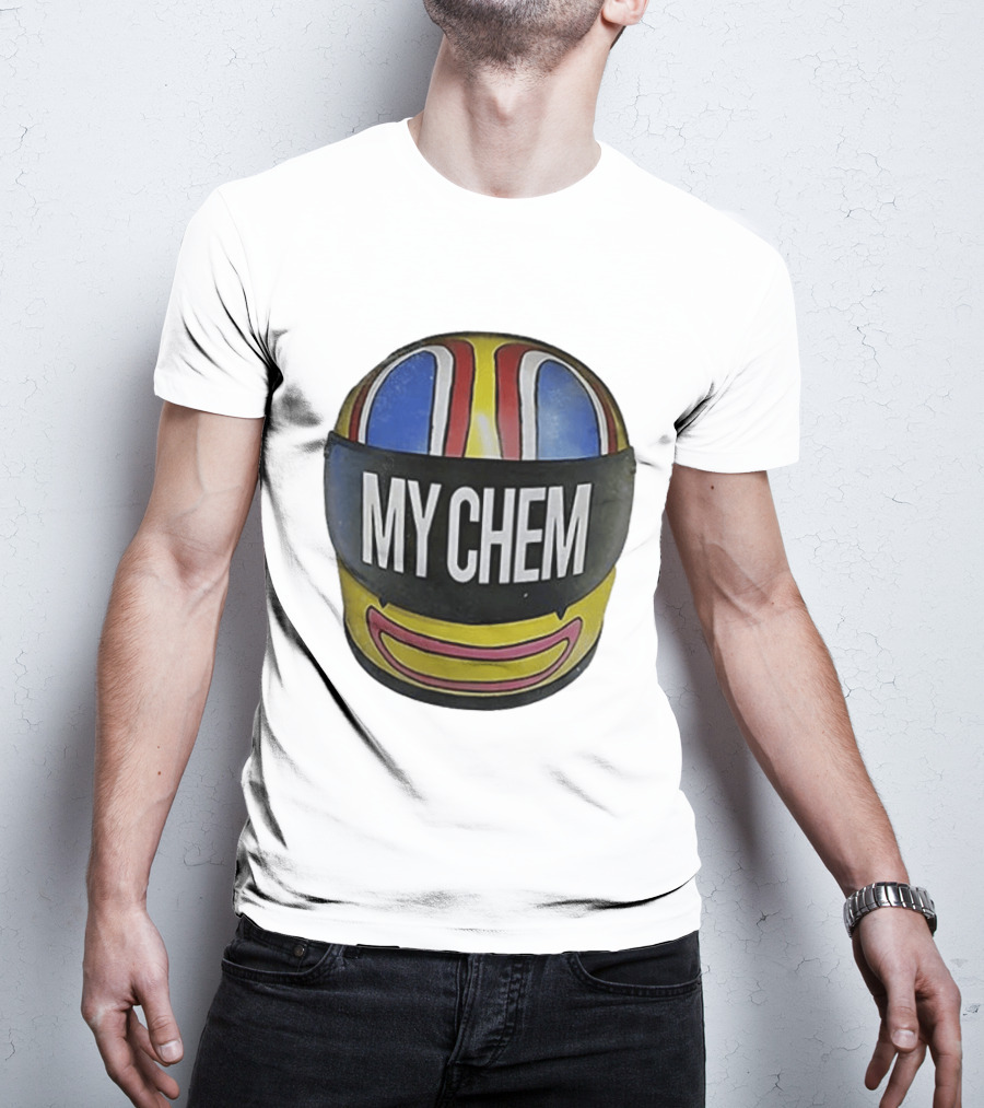 My Chemical Romance Kobra Kid Helmet My Chem T-Shirt