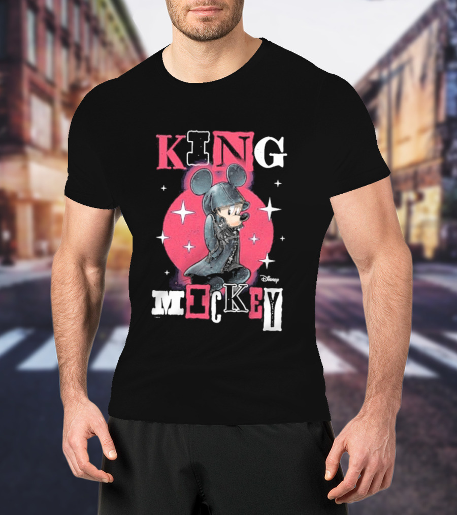 Disney Kingdom Hearts King Mickey Stars T-Shirt