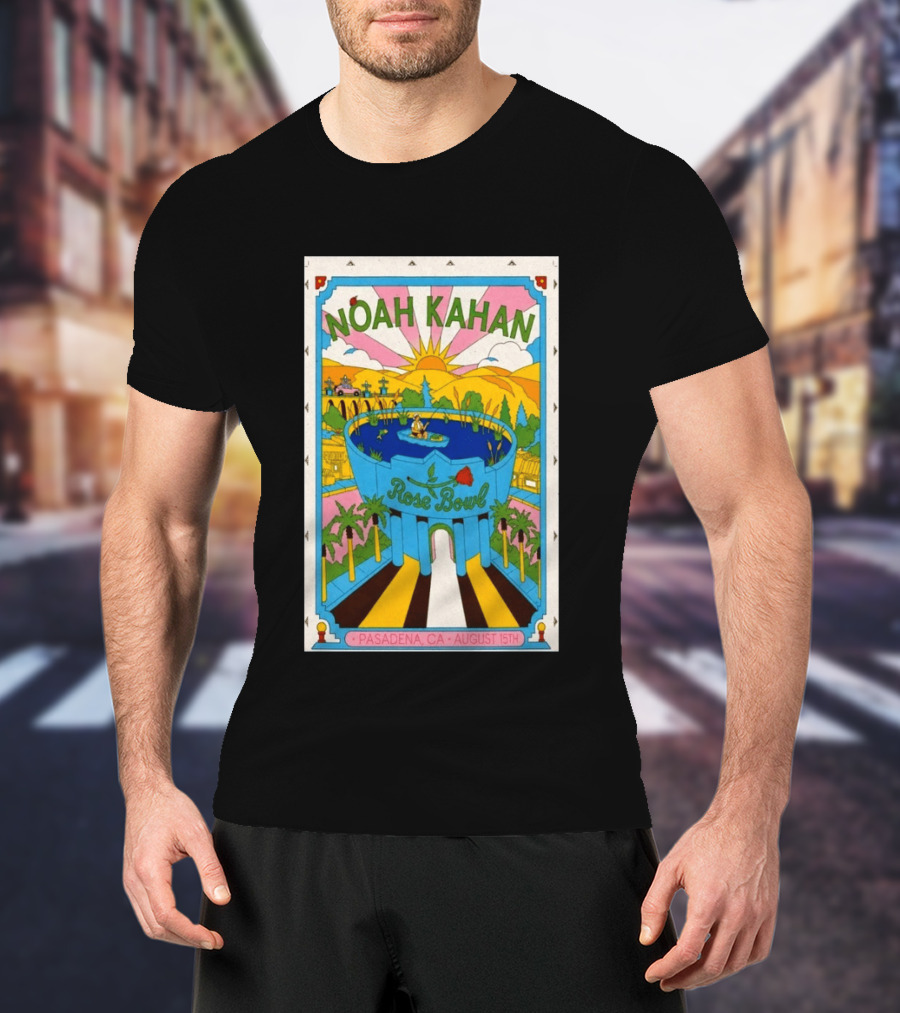 Noah Kahan Rose Bowl Pasadena CA August 15th 2026 T-Shirt