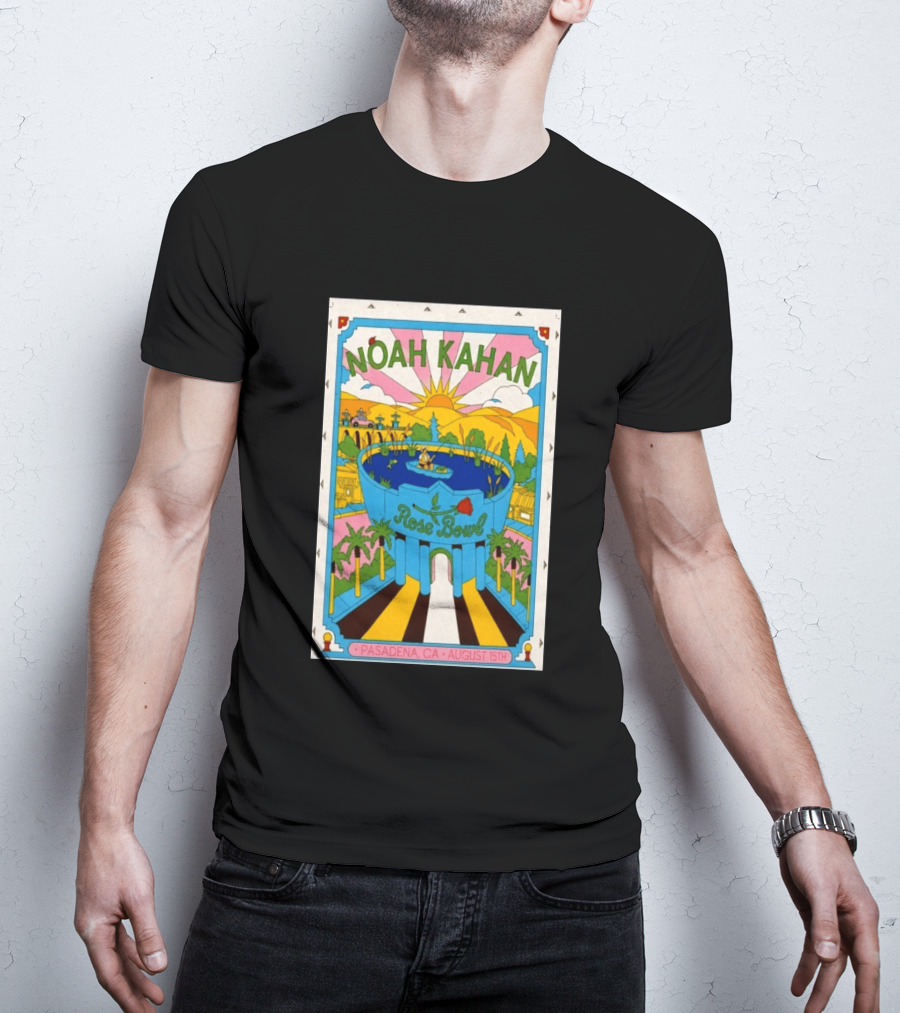 Noah Kahan Rose Bowl Pasadena CA August 15th 2026 T-Shirt