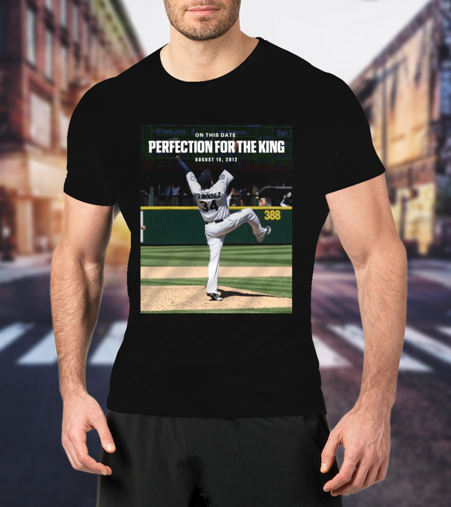 On This Date Perfection For The King Hernandez 34 August 15 2012 T-Shirt