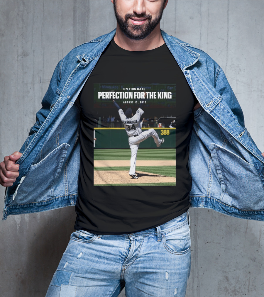 On This Date Perfection For The King Hernandez 34 August 15 2012 T-Shirt