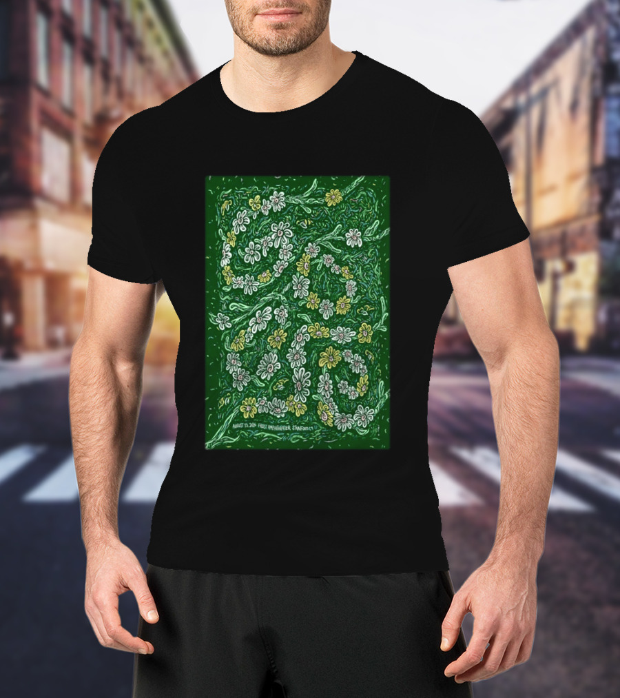 Goose 2026 Frost Amphitheater Stanford CA August 15 Floral T-Shirt