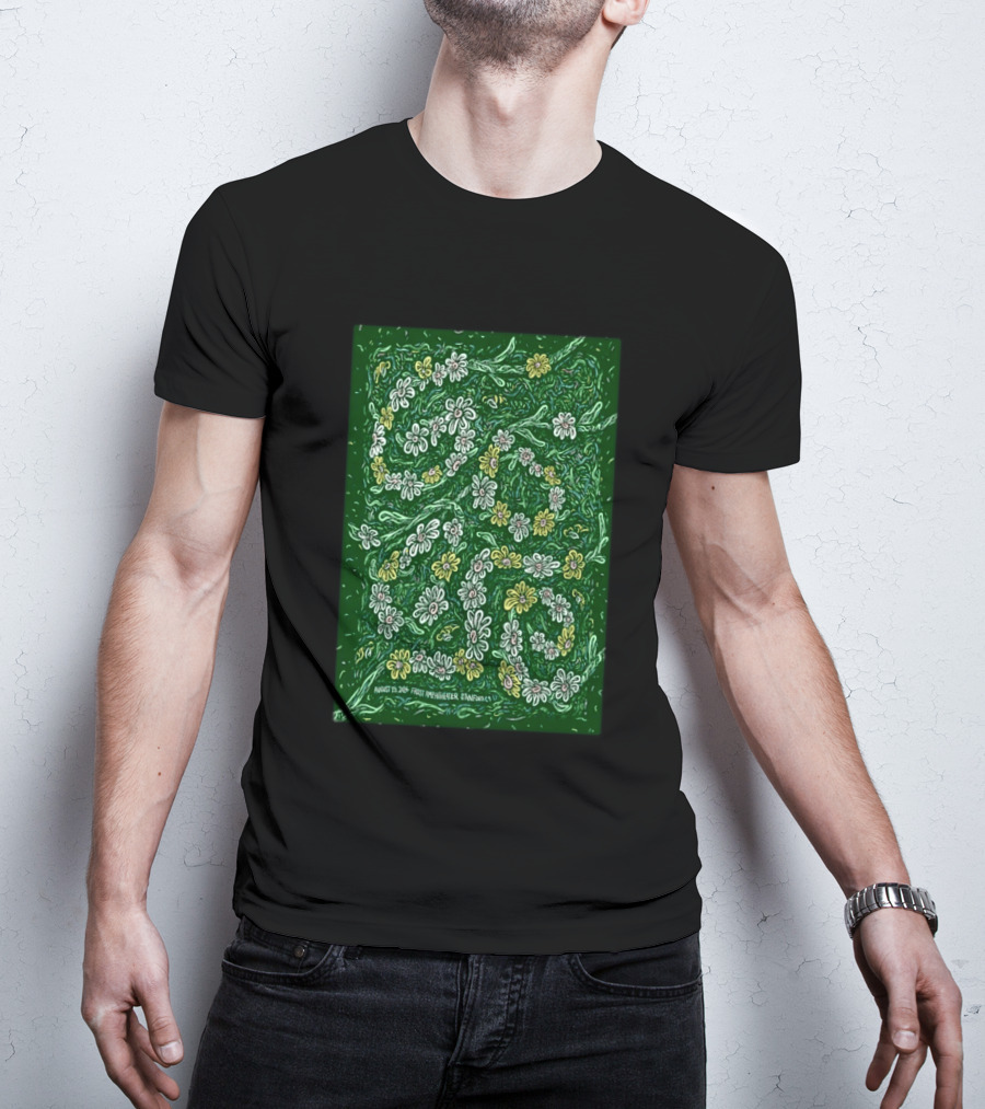 Goose 2026 Frost Amphitheater Stanford CA August 15 Floral T-Shirt