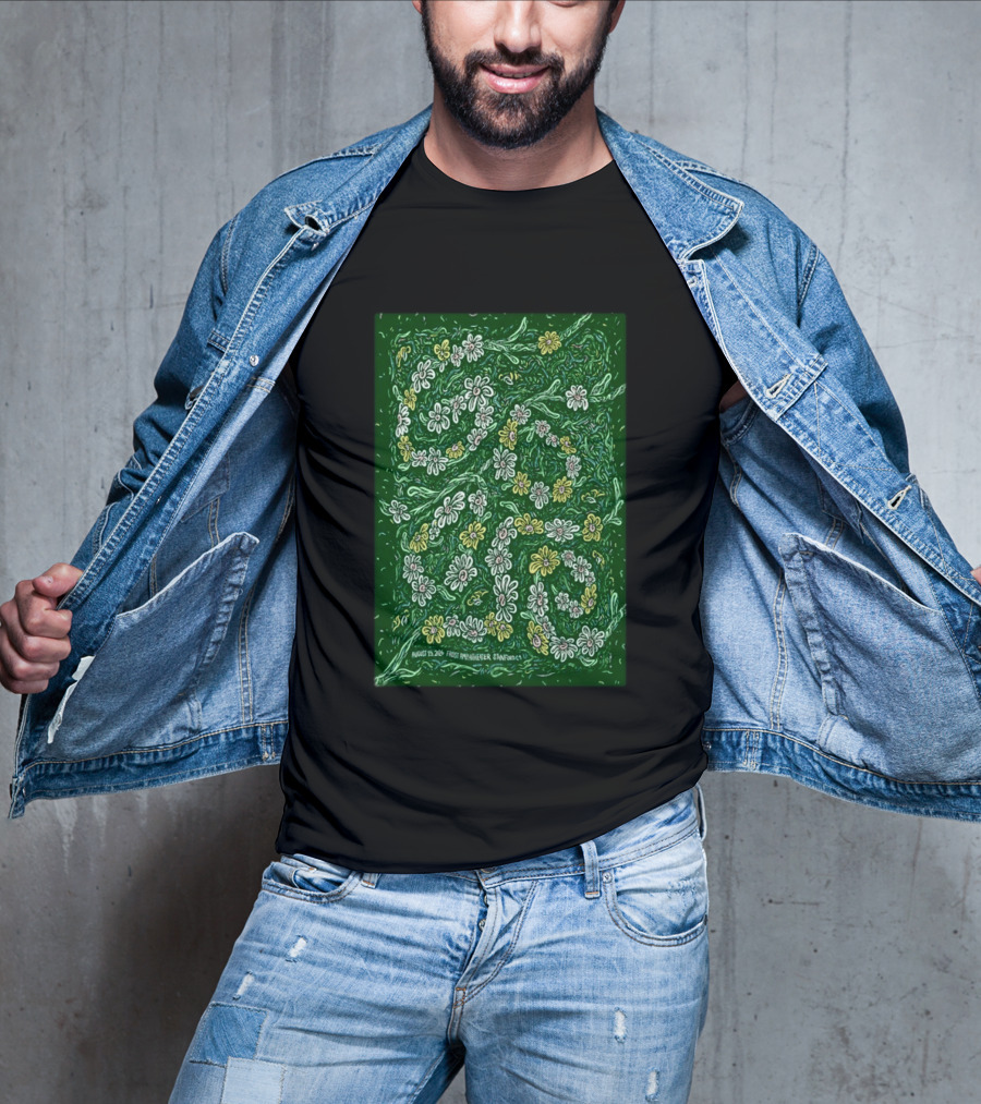 Goose 2026 Frost Amphitheater Stanford CA August 15 Floral T-Shirt