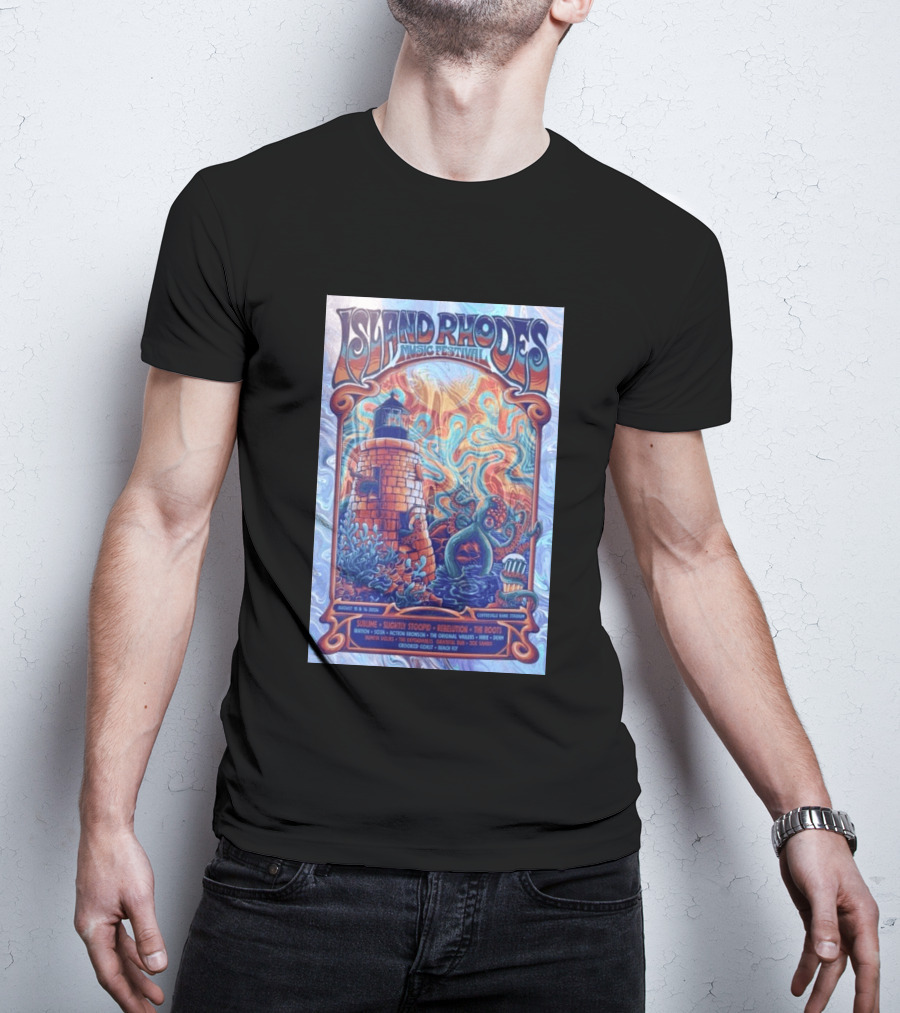 Island Rhodes Music Festival 2026 Centreville Bank Stadium Sublime Slightly Stoopid Rebelution The Roots August 15 16 Limited T-Shirt