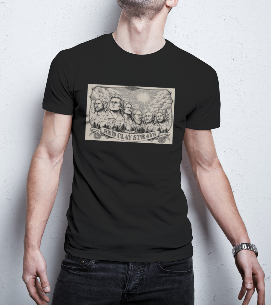 The Red Clay Strays Sioux Falls South Dakota August 16 2026 Concert HBYCO T-Shirt