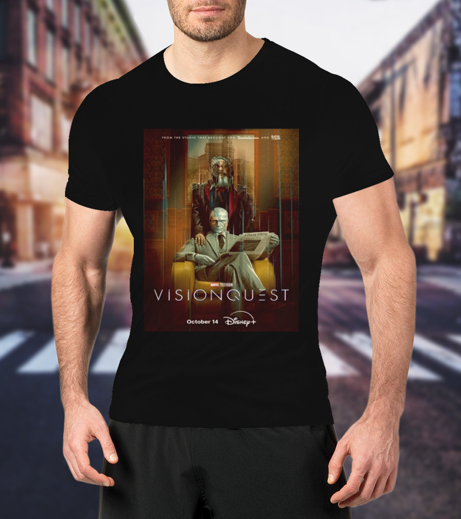 VisionQuest Marvel Television Disney Plus October 14 T-Shirt
