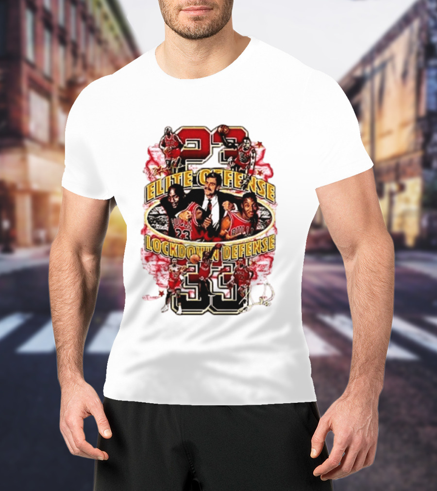 Chicago Bull Machael Jordan X Scotie Pippen Build For Greatness T-Shirt