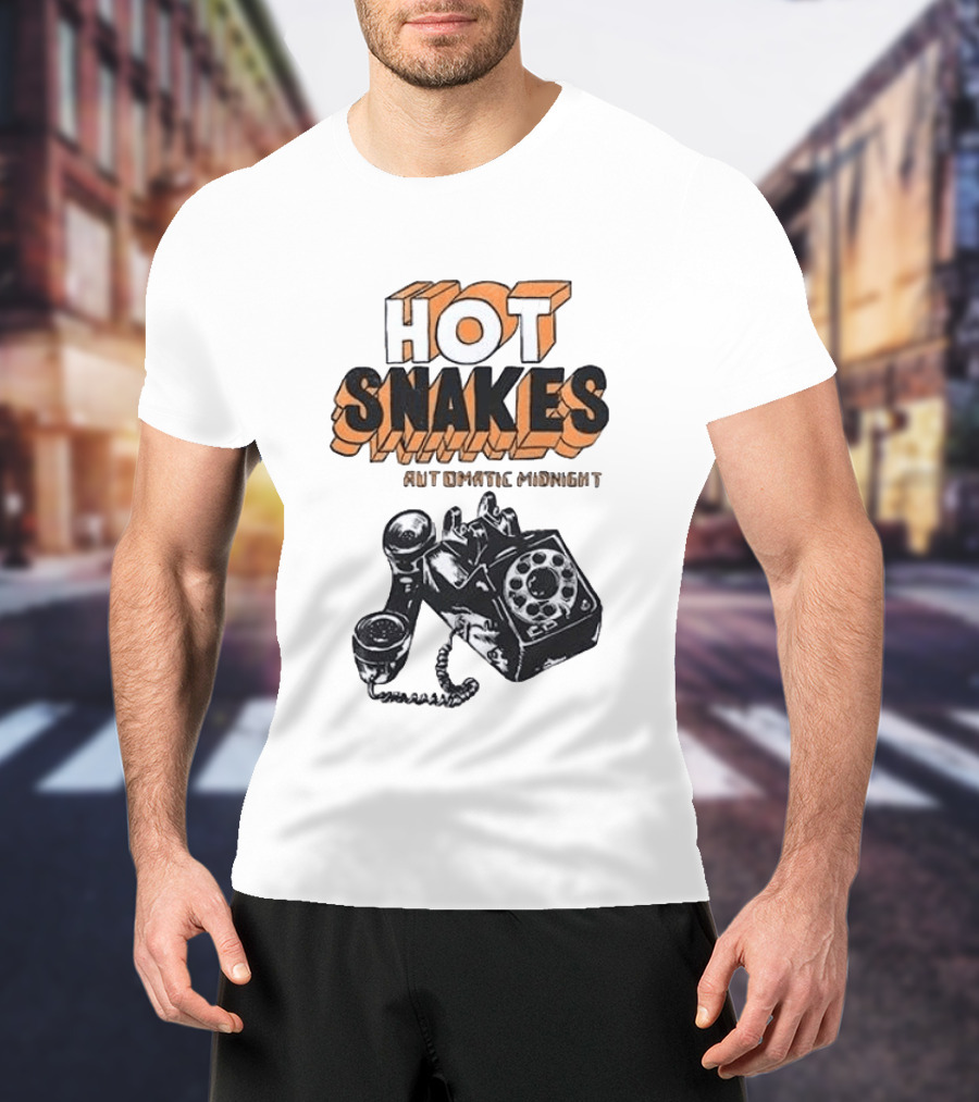 Hot Snakes Autimatic Midnight If Credit’s What Matters Horse T-Shirt