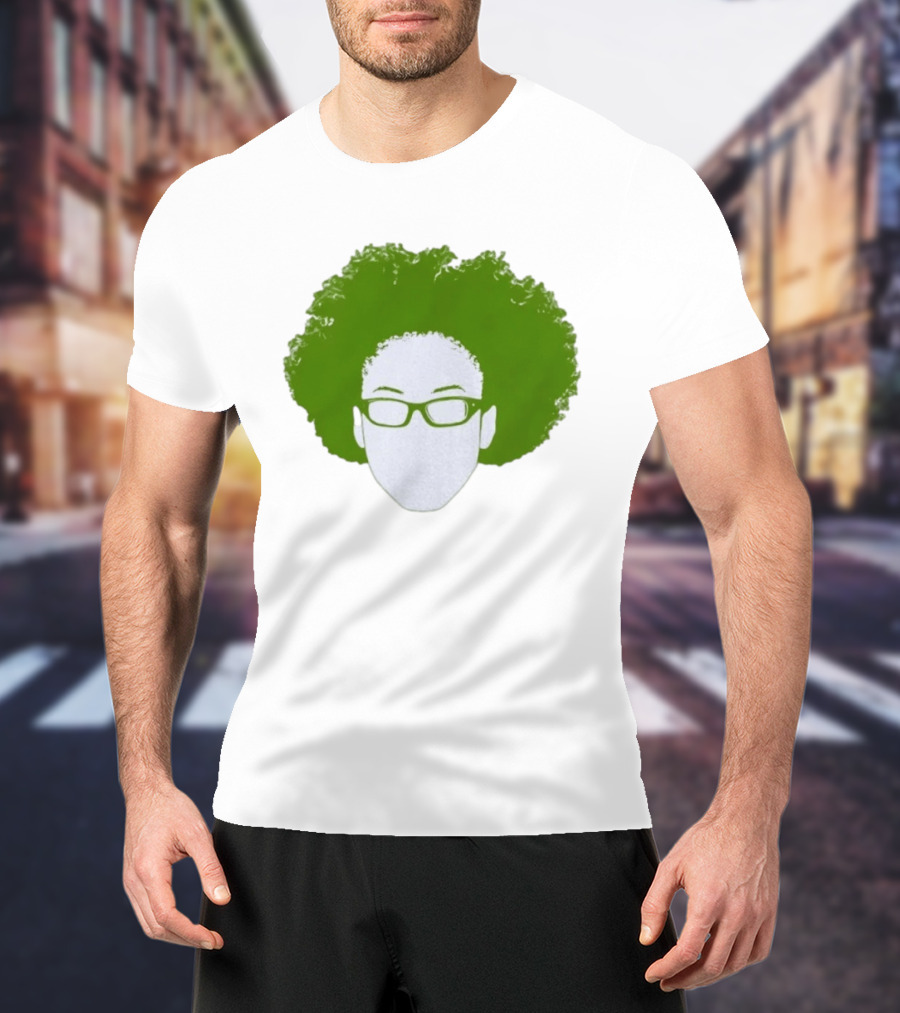 Olivia Miles Minnesota Lynx Afro Glasses T-Shirt