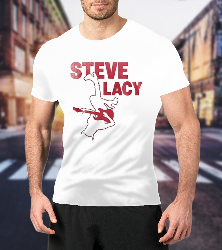 Steve Lacy Oh Yeah Tour Tracklist Guitar T-Shirt