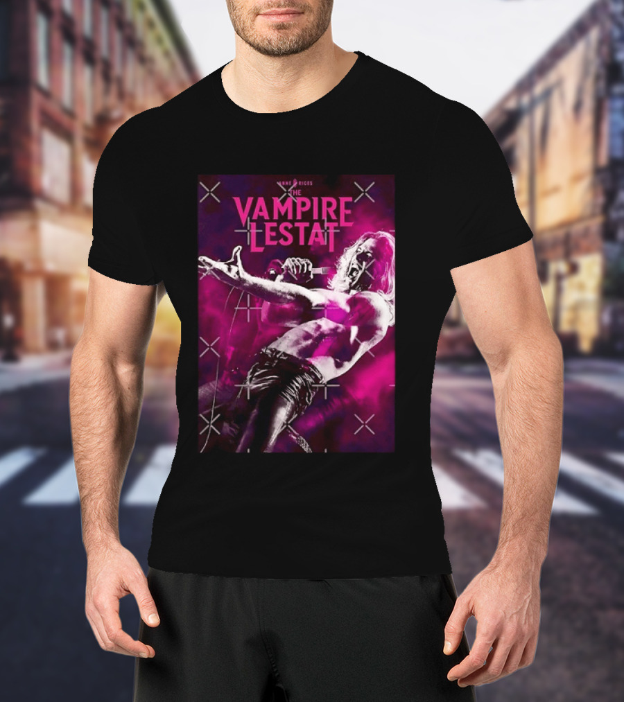 Anne Rice's The Vampire Lestat Gothic Horror Rock Star Aesthetic T-Shirt