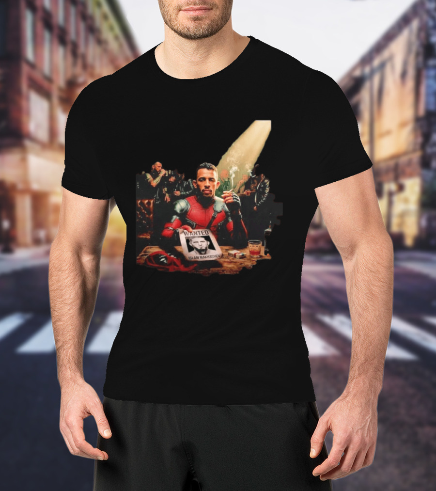 Carlos Prates Deadpool Wanted Islam Makhachev The Nightmare Will Get You T-Shirt