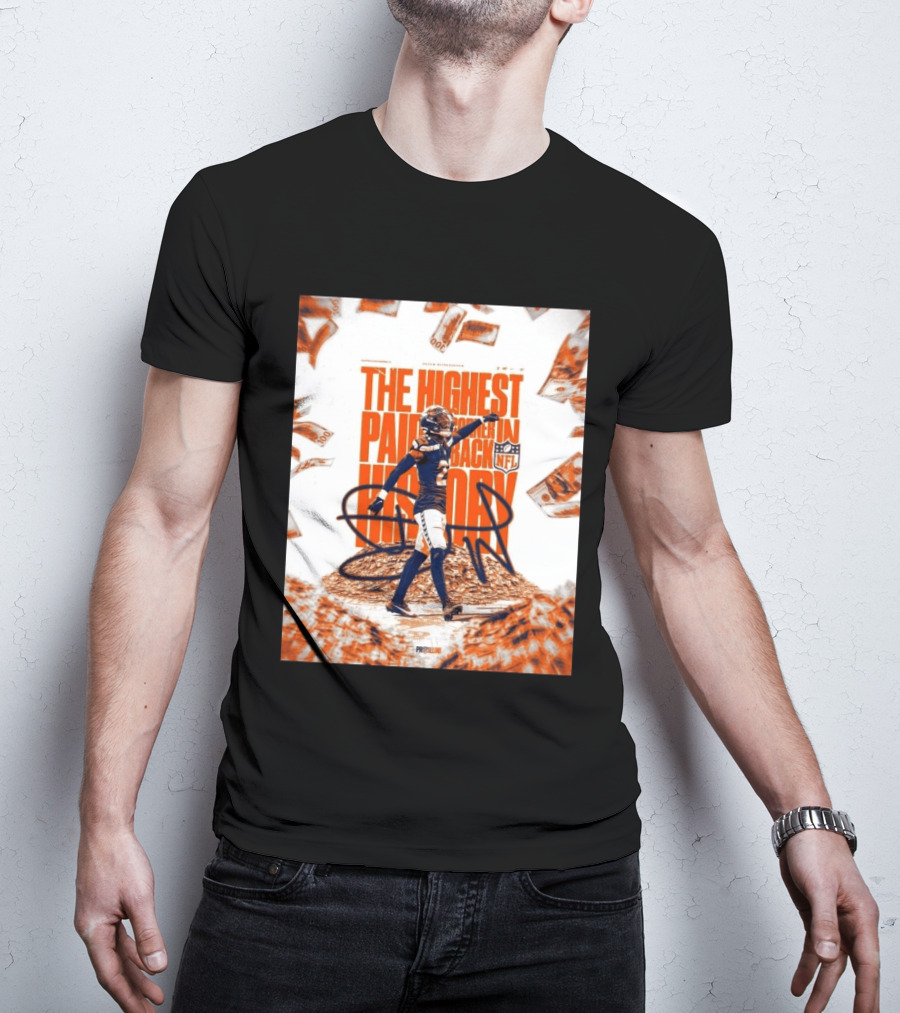 Devon Witherspoon NFL The Highest Paid Cornerback In History T-Shirt