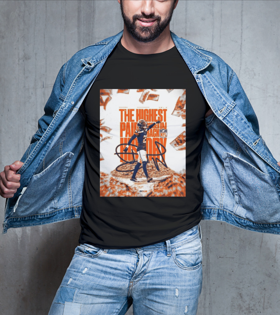 Devon Witherspoon NFL The Highest Paid Cornerback In History T-Shirt