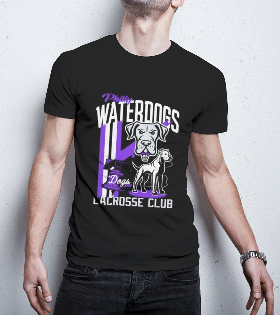 Philly Waterdogs Lacrosse Club Dogs Philadelphia T-Shirt