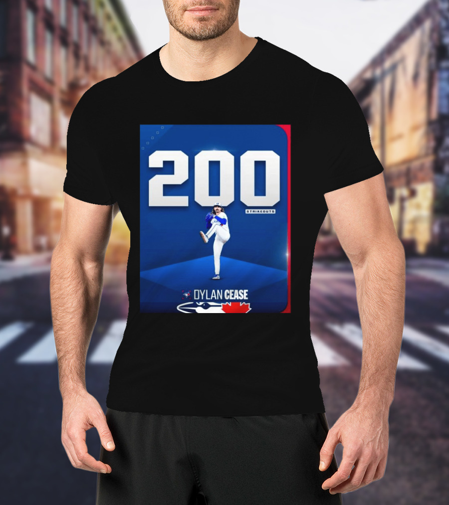 Dylan Cease 200 Strikeouts Baseball Pitcher T-Shirt