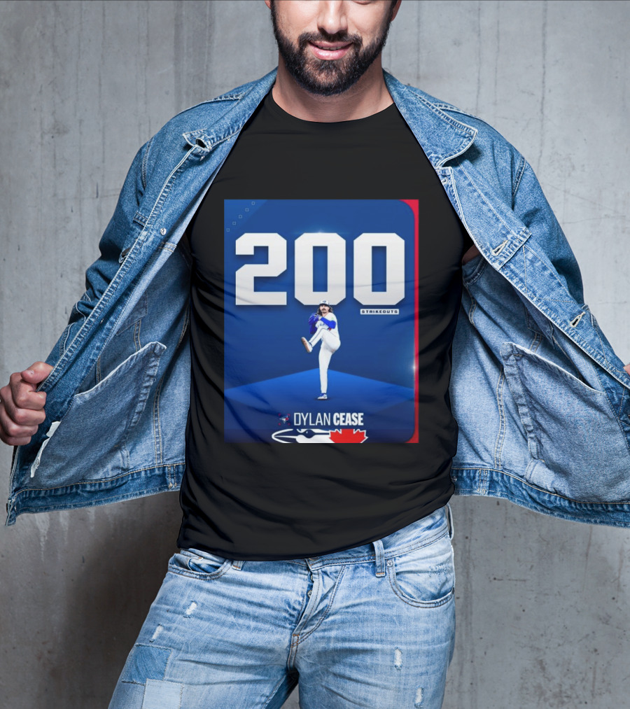 Dylan Cease 200 Strikeouts Baseball Pitcher T-Shirt