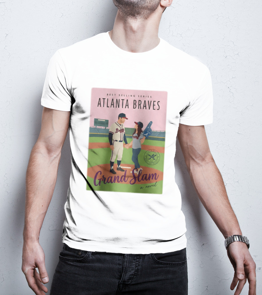 Atlanta Braves Best Selling Series Grand Slam Novel 2026 Giveaway T-Shirt