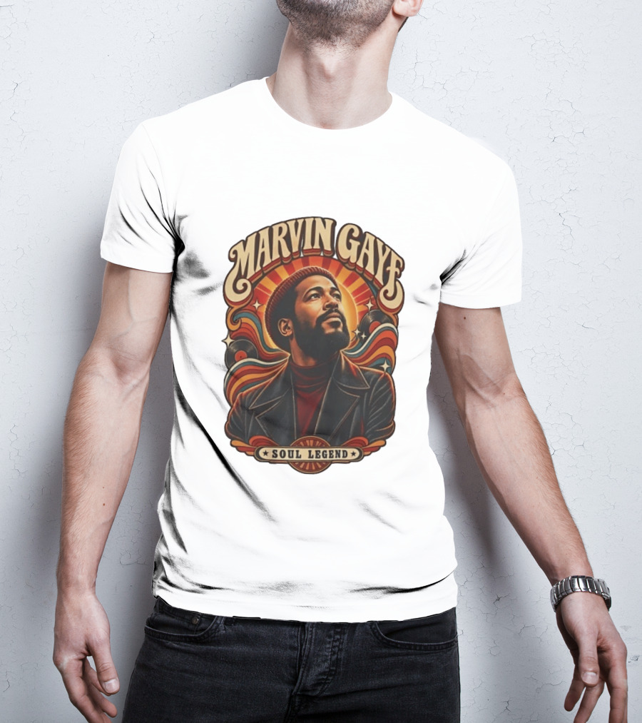 Marvin Gaye Soul Legend Motown T-Shirt