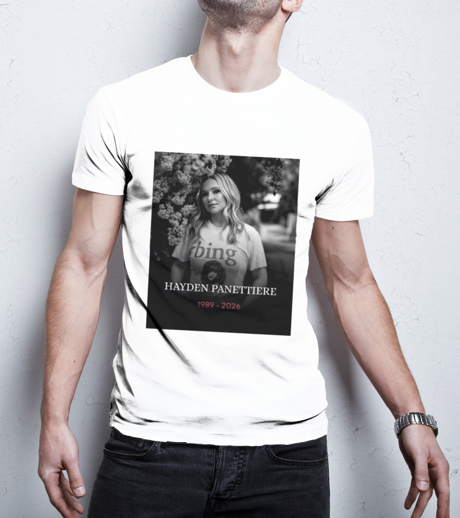 Hayden Panettiere 1989 2026 Bing T-Shirt