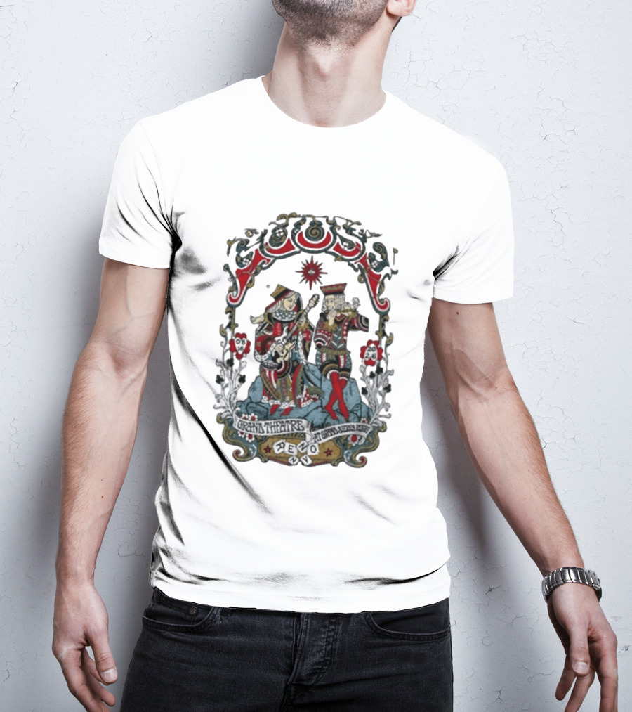 Goose Grand Theatre Reno August 16 2026 Playing Card Kings T-Shirt