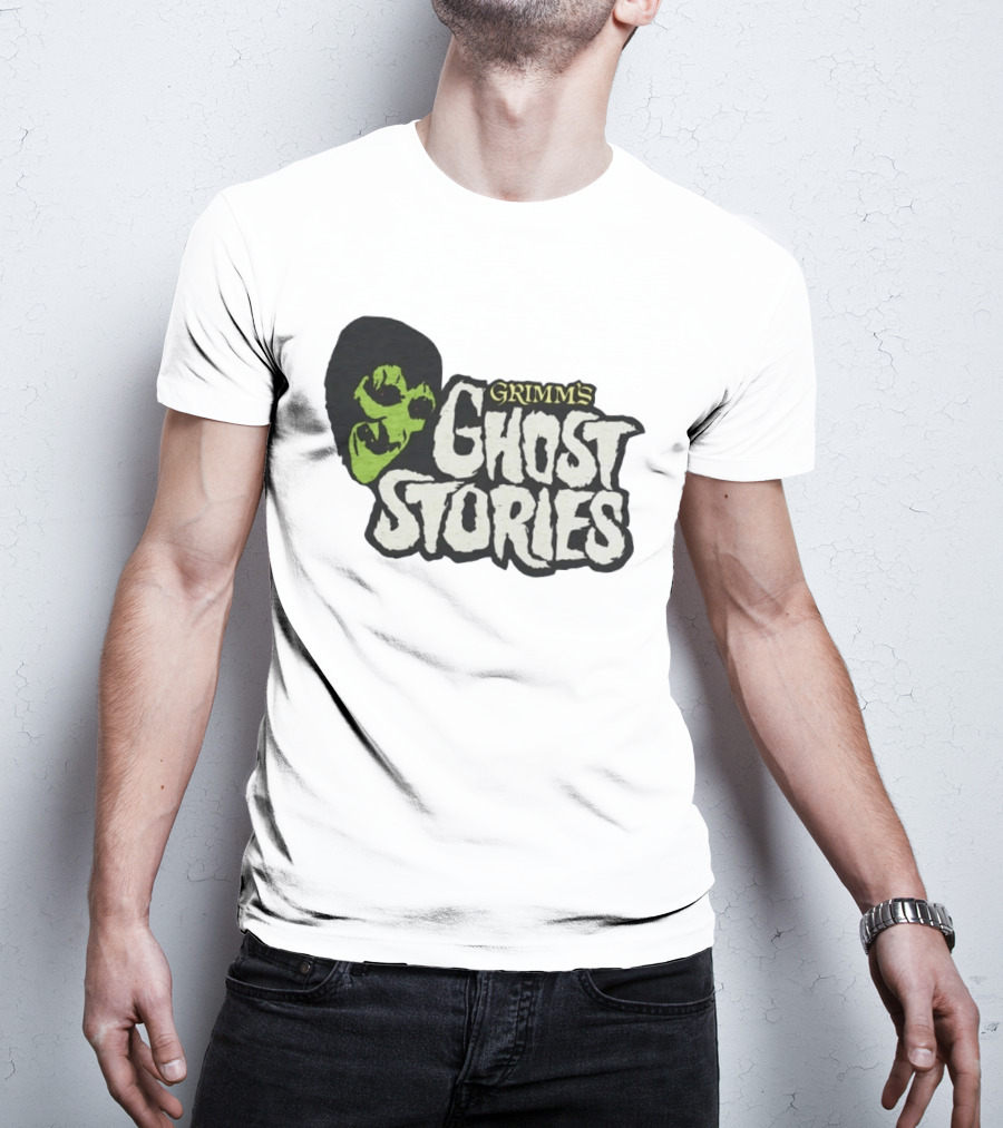 Grimm's Ghost Stories Spooky Horror Green Face T-Shirt