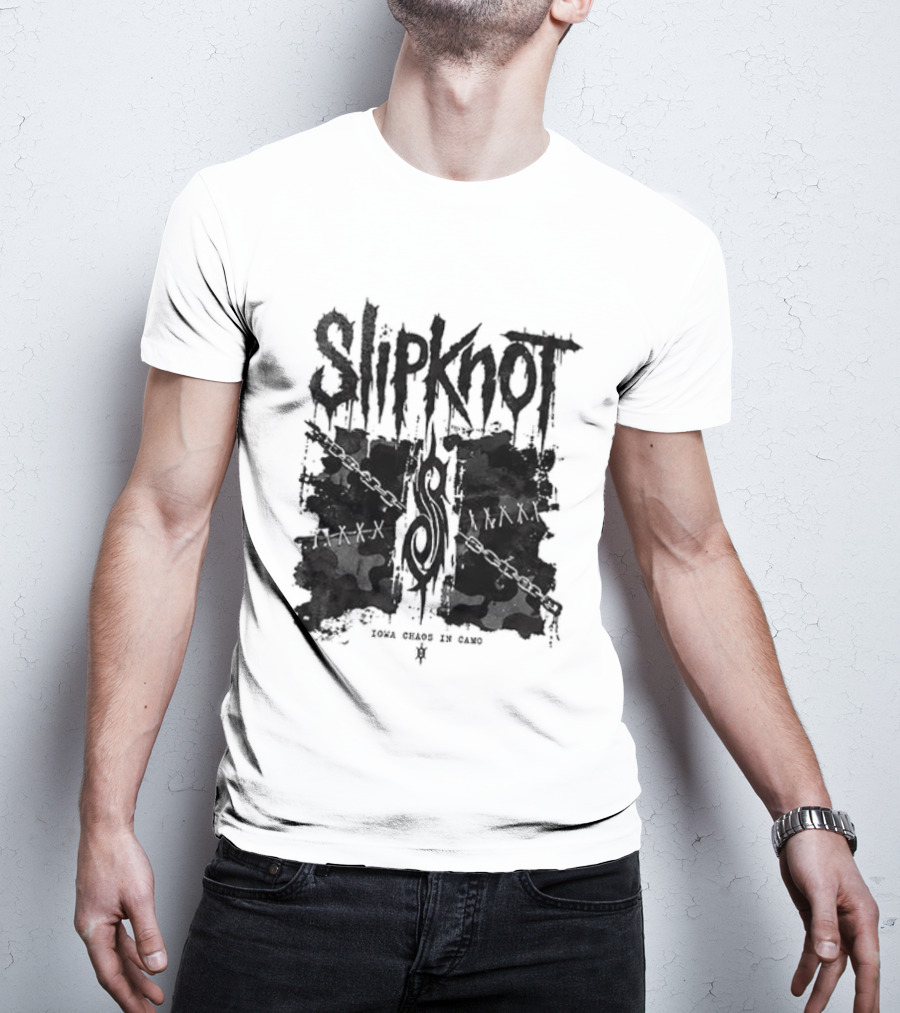 Slipknot Chaos Stitched Into Every Scar Official Merchandise T-Shirt