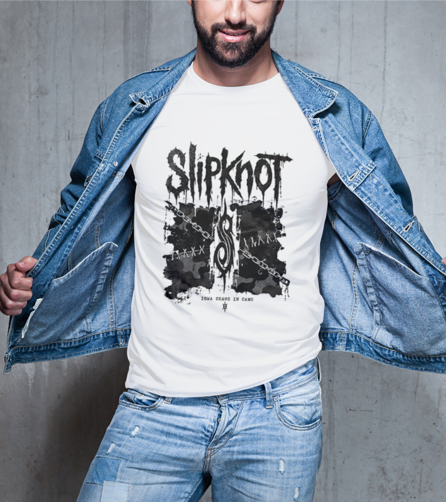 Slipknot Chaos Stitched Into Every Scar Official Merchandise T-Shirt