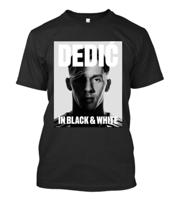 Dedić In Black & White Monochrome T-Shirt