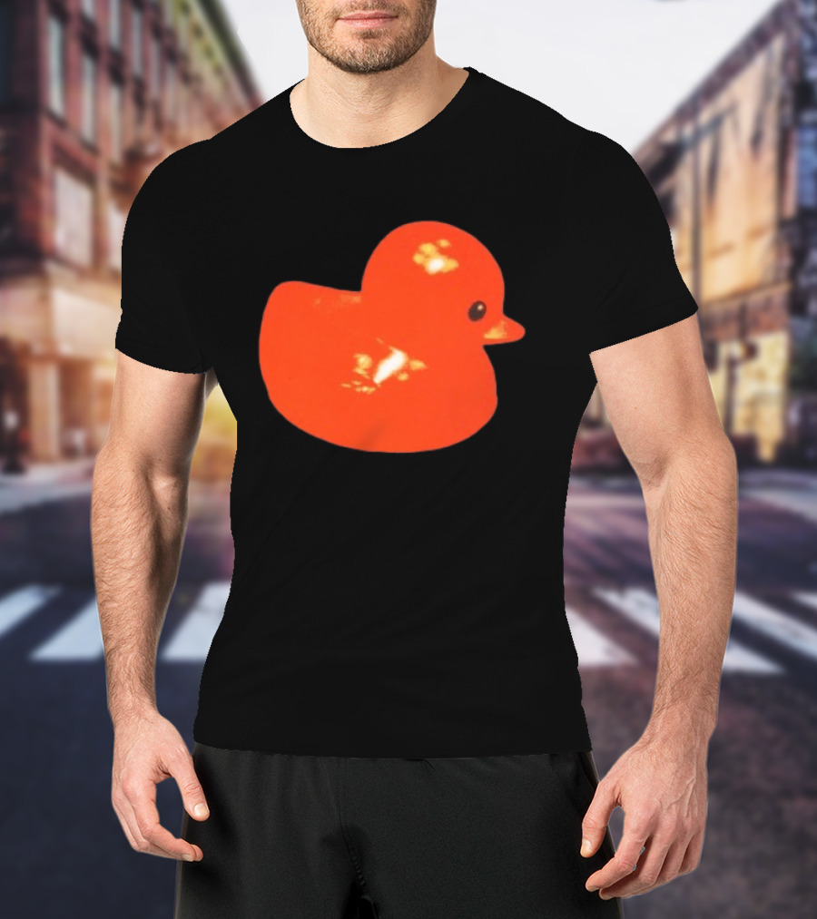 Malcolm Todd Store Bright Orange Duck T-Shirt