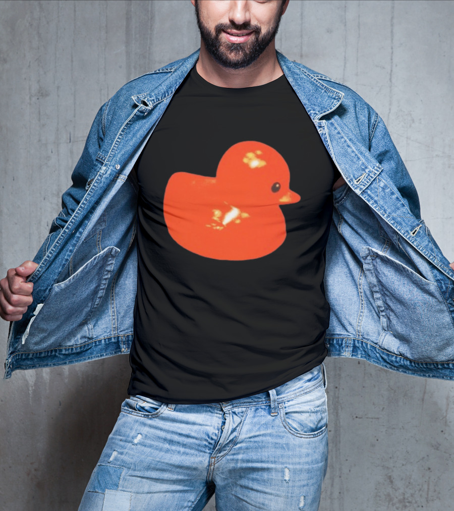Malcolm Todd Store Bright Orange Duck T-Shirt