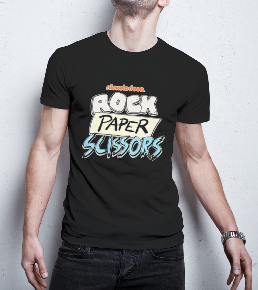 Nickelodeon Rock Paper Scissors Series Animation T-Shirt