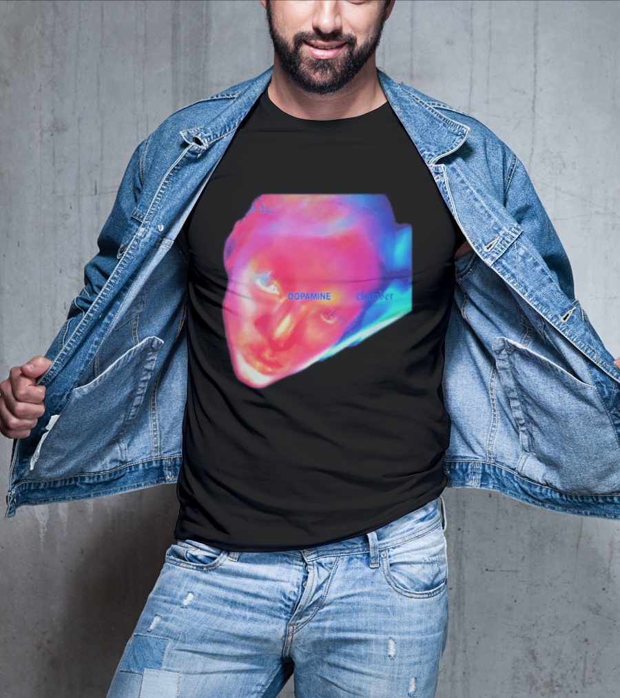 Fontaines D.C. Dopamine Chamber Album Cover Art Face T-Shirt