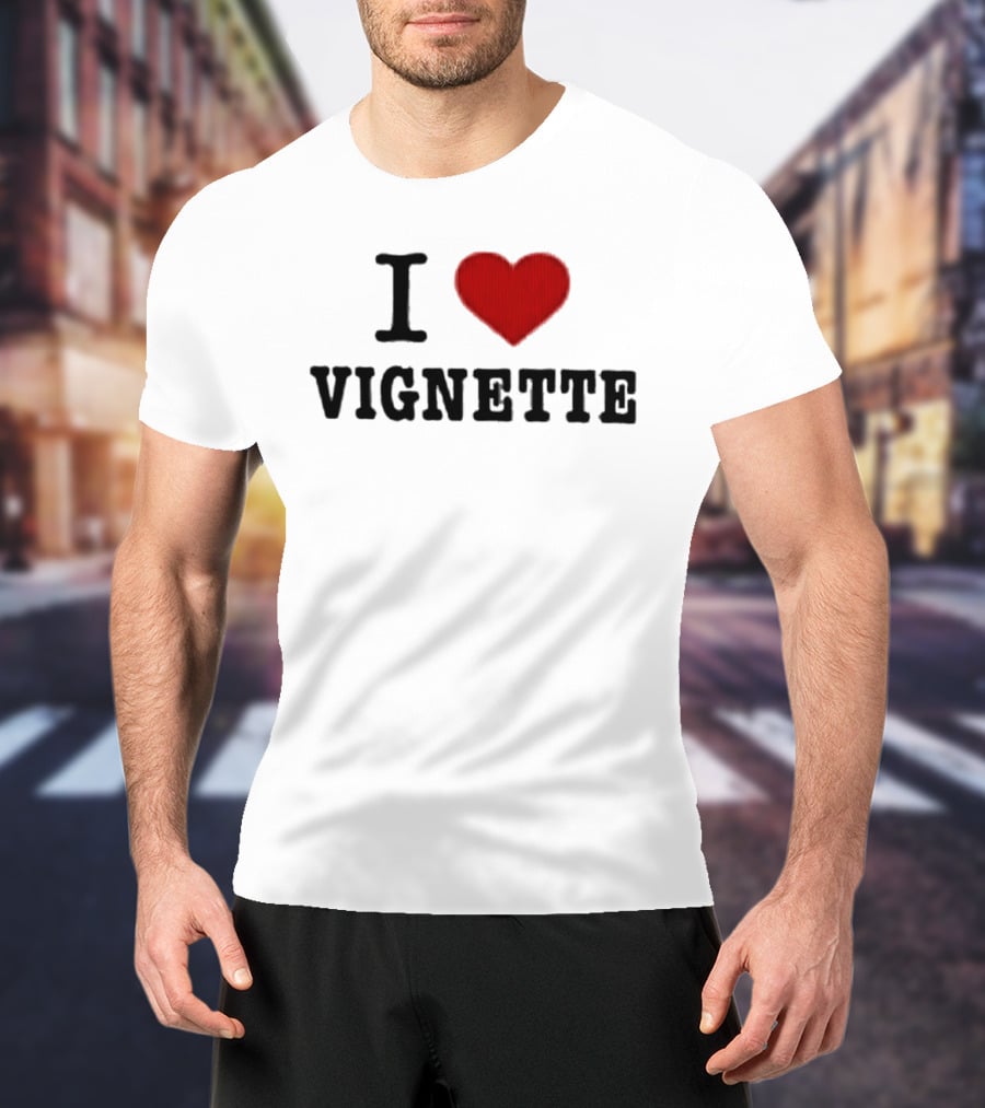 I Heart Vignette Love T-Shirt