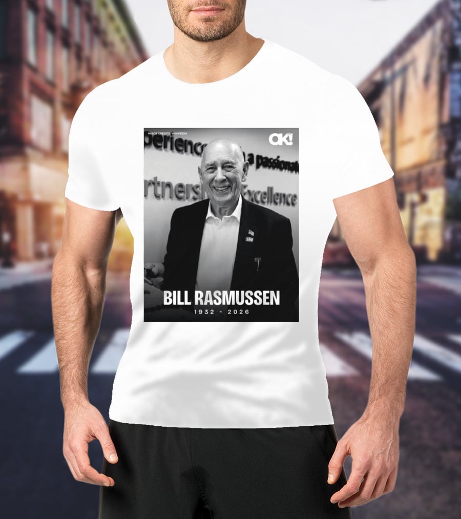 Rip Bill Rasmussen 1932 2026 Partnership Excellence Image Credits Wikipedia T-Shirt