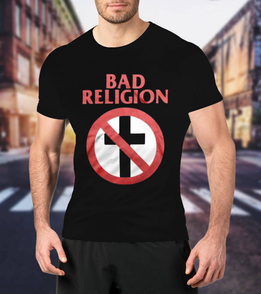 Bad Religion Crossbuster Black T-Shirt