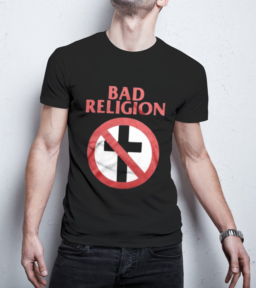 Bad Religion Crossbuster Black T-Shirt