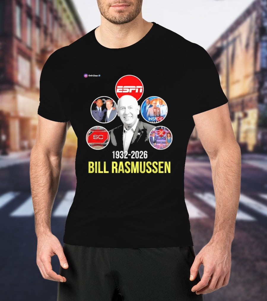 ESPN Bill Rasmussen 1932 2026 SC Inside Sports T-Shirt