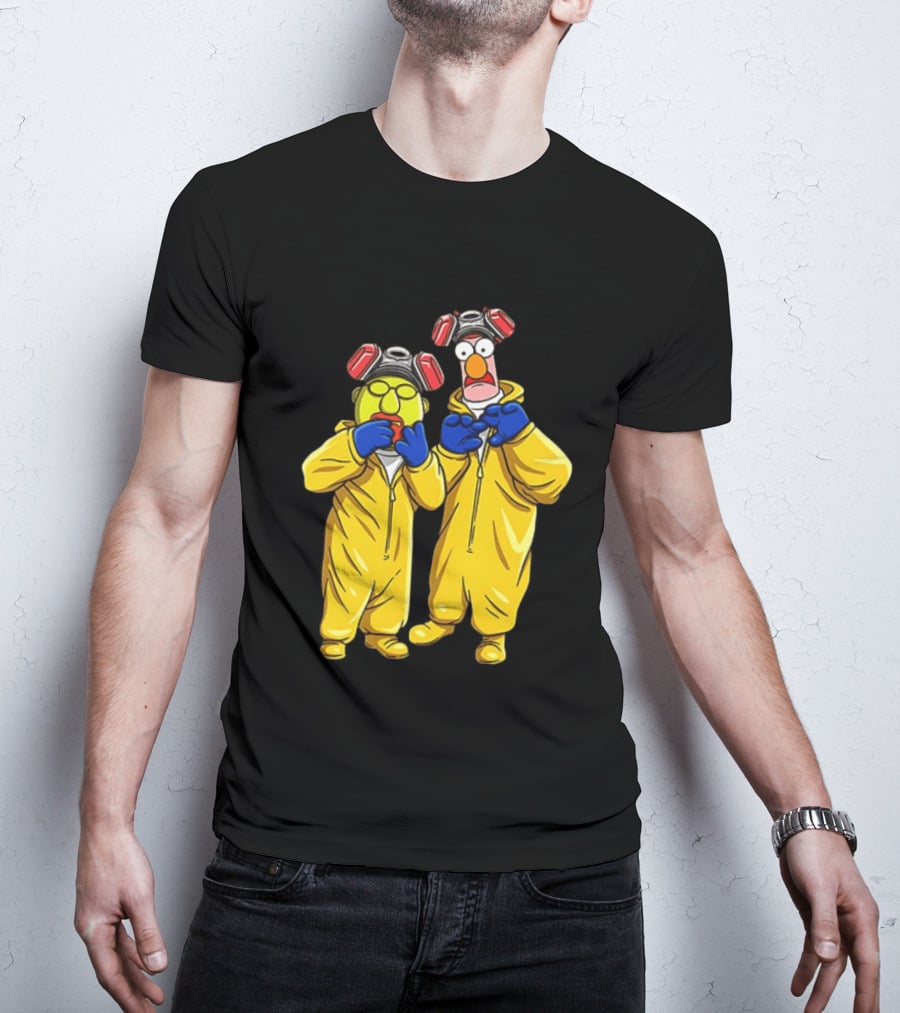 Dr Bunsen Honeydew Beaker Breaking Bad The Muppets Yellow Hazmat Suit T-Shirt
