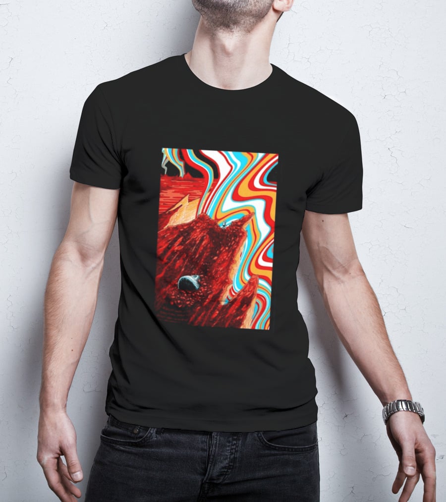 Gov't Mule Salt Lake City 2026 Psychedelic Mountain Landscape T-Shirt