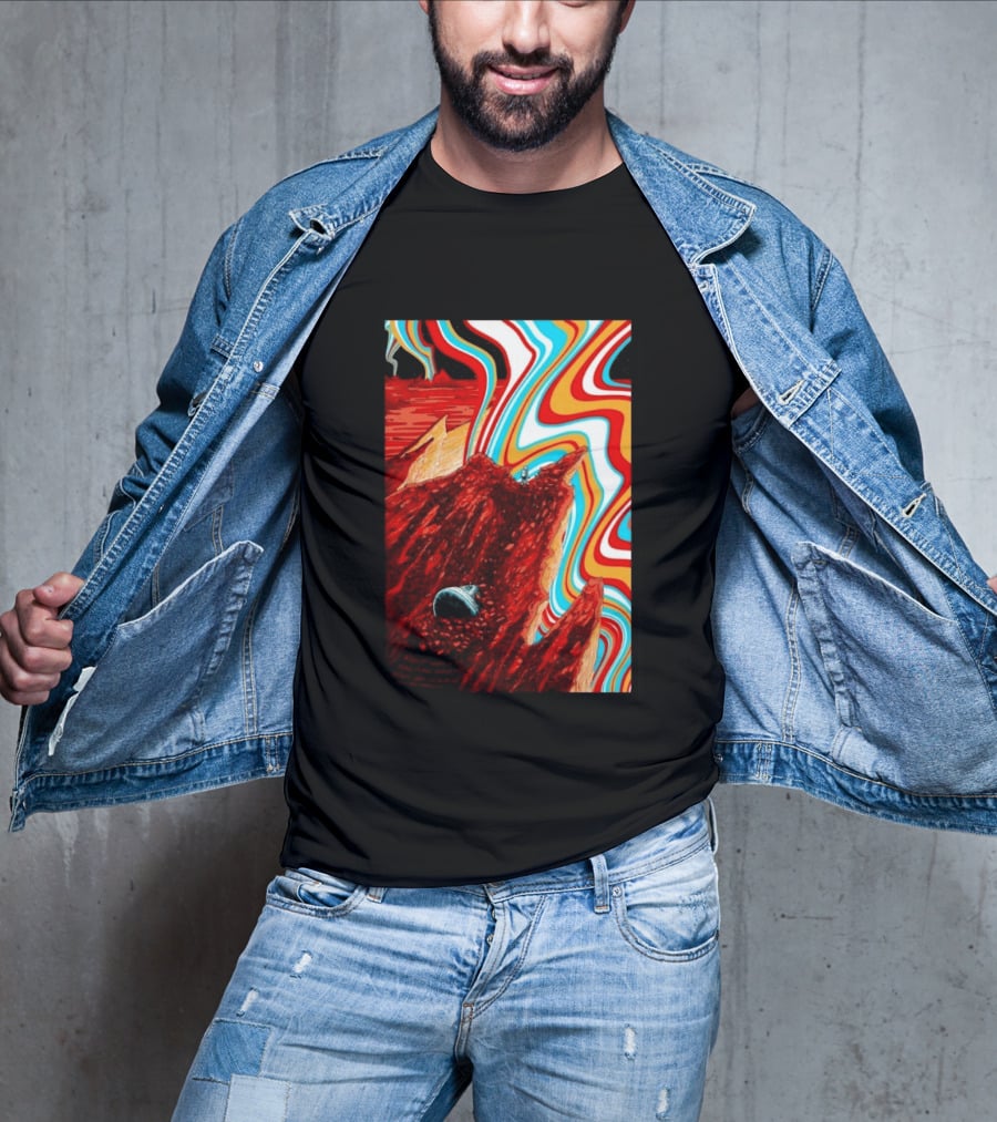 Gov't Mule Salt Lake City 2026 Psychedelic Mountain Landscape T-Shirt