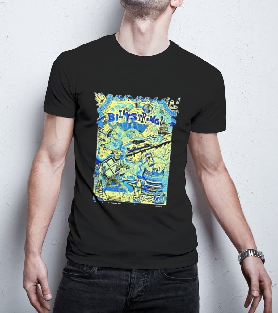 Billy Strings Charleston Coliseum 2023 West Virginia Concert Doodle T-Shirt