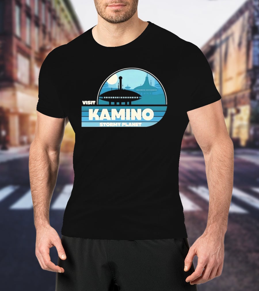 Visit Kamino Stormy Planet Star Wars Sci Fi T-Shirt