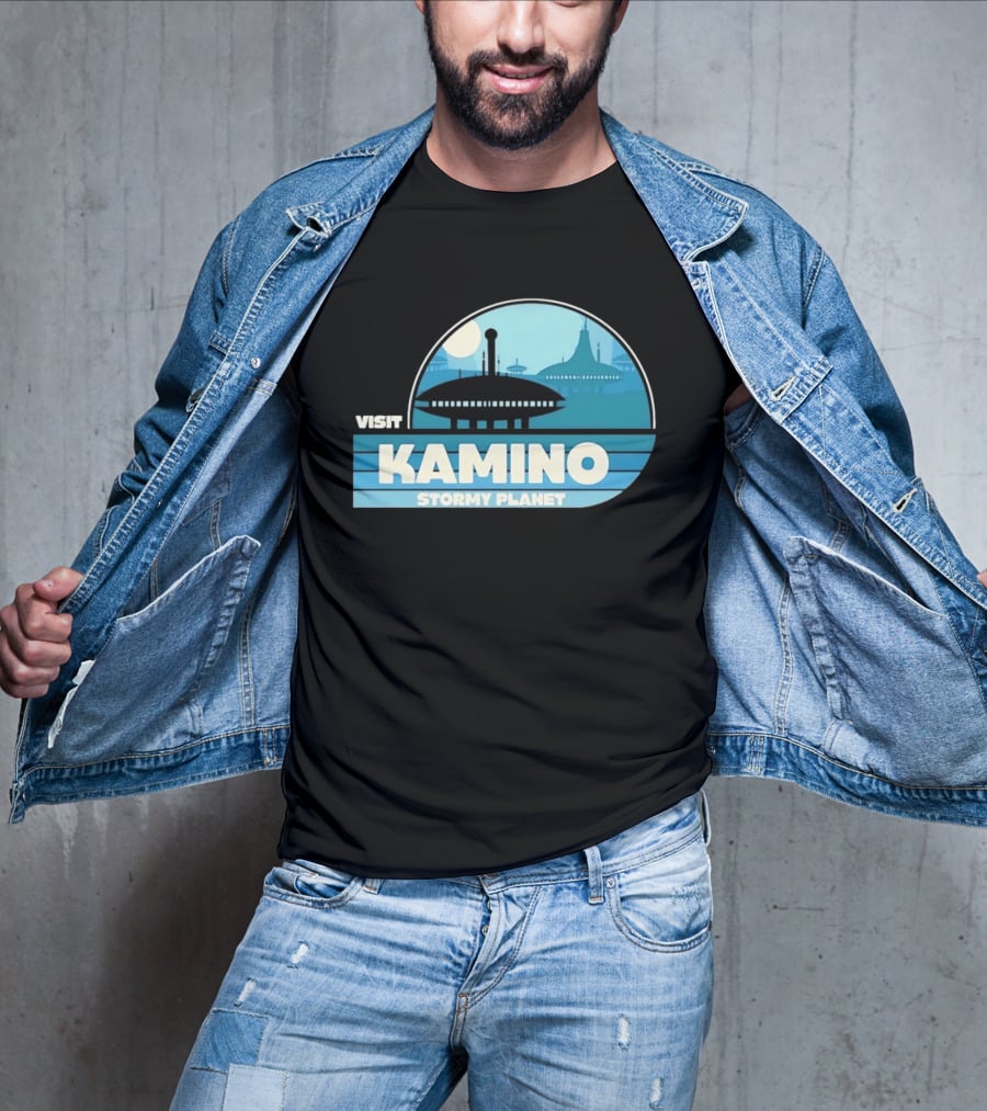 Visit Kamino Stormy Planet Star Wars Sci Fi T-Shirt